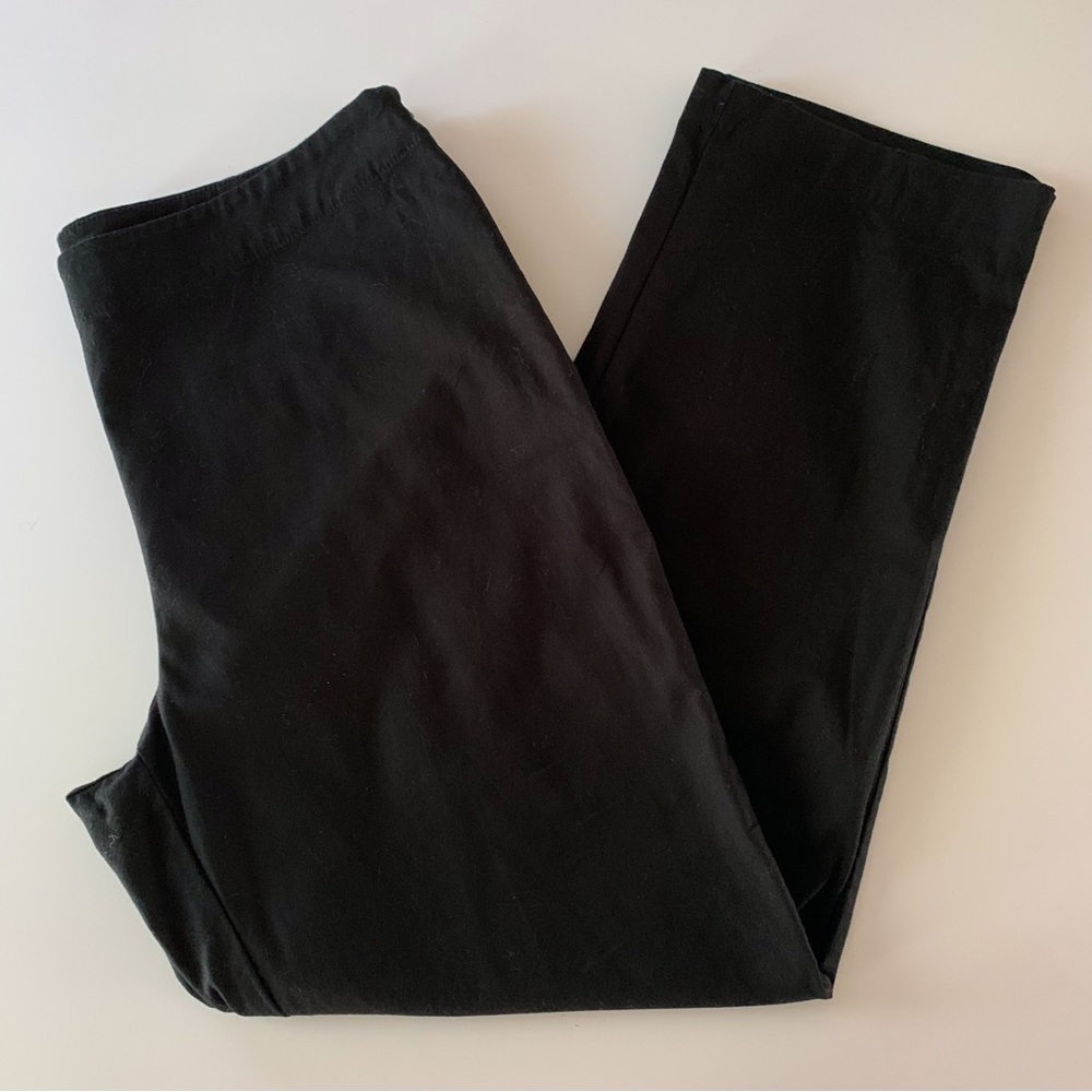 Talbots classic side zip straight leg pants black size 12 - Picture 3 of 9